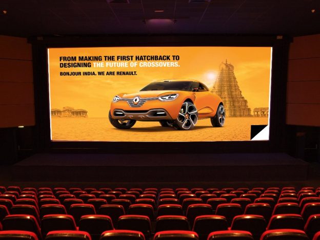 PVT cinema advertising